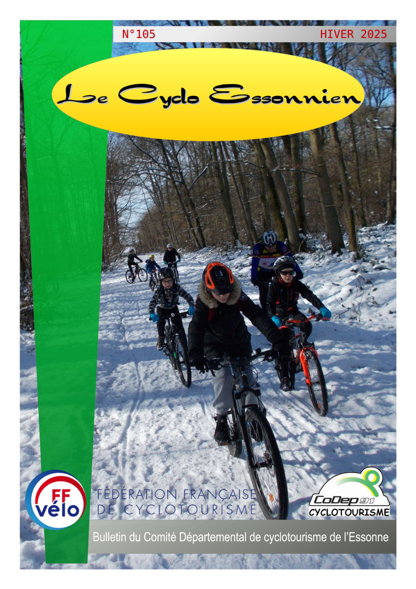 Le Cyclo Essonnien N°105 Hiver 2025