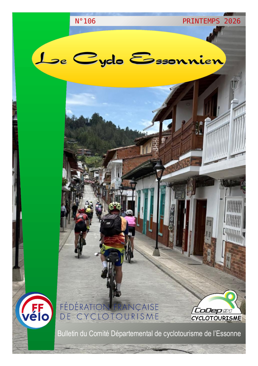 Le Cyclo Essonnien N°106 Printemps 2026